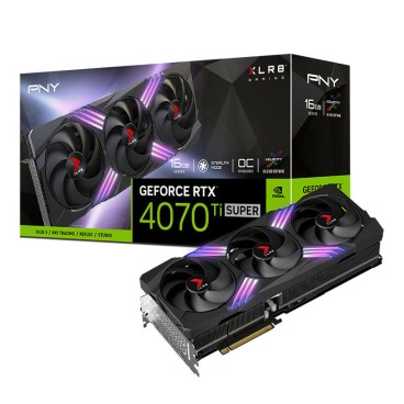 PNY RTX 4070Ti Super 16GB XLR8 GAMING VERTO ARGB OC