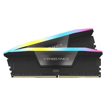 Corsair Vengeance RGB CMH64GX5M2B6400C32 module de mémoire 64 Go 2 x 32 Go DDR5 6400 MHz