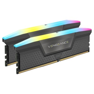 Corsair Vengeance RGB CMH32GX5M2E6000Z36 module de mémoire 32 Go 2 x 16 Go DDR5 6000 MHz