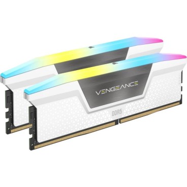 Corsair Vengeance RGB CMH32GX5M2E6000C36W module de mémoire 32 Go 2 x 16 Go DDR5 6000 MHz ECC