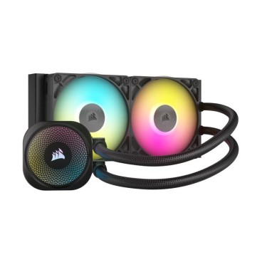 Corsair iCUE LINK TITAN RX RGB Processeur Refroidisseur de liquide tout-en-un 12 cm Noir 1 pièce(s)