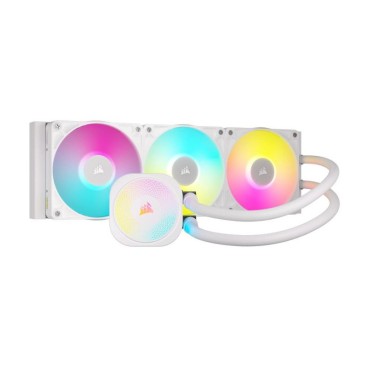 Corsair iCUE LINK TITAN RX RGB Processeur Refroidisseur de liquide tout-en-un 12 cm Blanc 1 pièce(s)