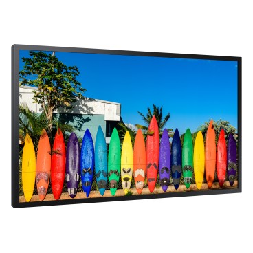 Samsung OM46B Écran plat de signalisation numérique 116,8 cm (46") LCD Wifi 4000 cd m² Full HD Noir Tizen 5.0 24 7