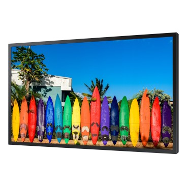 Samsung OM46B Écran plat de signalisation numérique 116,8 cm (46") LCD Wifi 4000 cd m² Full HD Noir Tizen 5.0 24 7