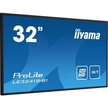 iiyama LE3241S-B1 affichage de messages Écran plat de signalisation numérique 80 cm (31.5") 350 cd m² Full HD Noir 18 7