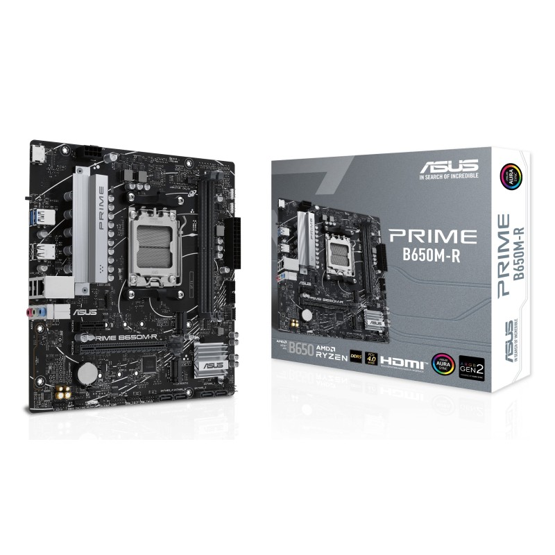 ASUS PRIME B650M-R AMD B650 Emplacement AM5 micro ATX