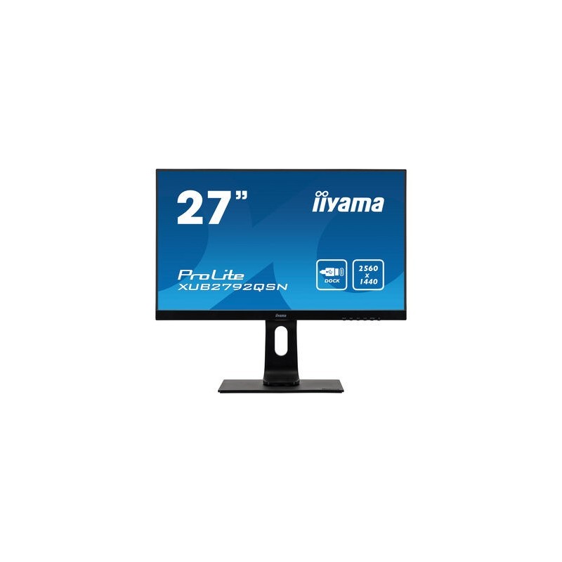 iiyama ProLite XUB2792QSN-B1 écran plat de PC 68,6 cm (27") 2560 x 1440 pixels WQXGA LED Noir