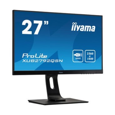 iiyama ProLite XUB2792QSN-B1 écran plat de PC 68,6 cm (27") 2560 x 1440 pixels WQXGA LED Noir