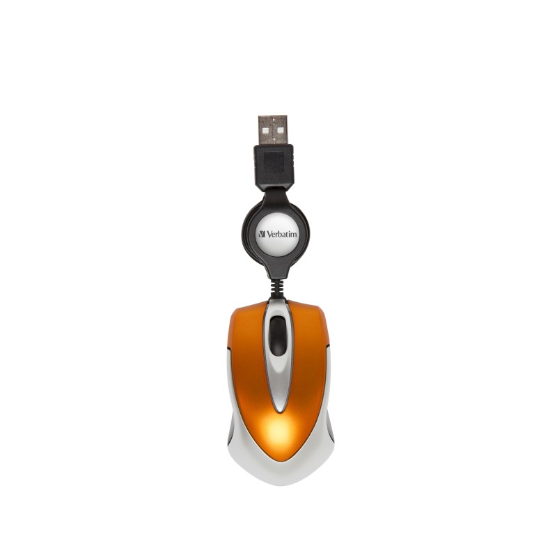 Verbatim Go Mini souris Bureau USB Type-A Optique 1000 DPI