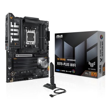 ASUS TUF GAMING X870-PLUS WIFI AMD X870 Emplacement AM5 ATX