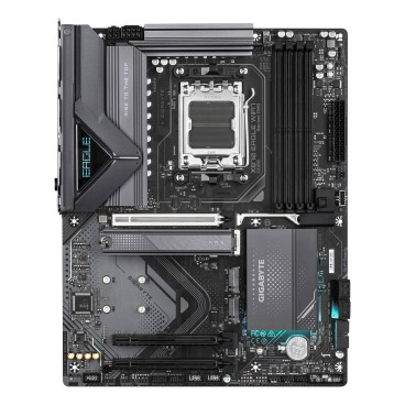 GIGABYTE X870 EAGLE WIFI7 Carte Mère - Prend en charge les processeurs AMD Ryzen 9000, 14+2+2 phases VRM, jusqu'à 8000MHz DDR5