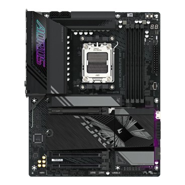 GIGABYTE X870E AORUS ELITE WIFI7 Carte Mère - Prend en charge les processeurs AMD Ryzen 9000, 16+2+2 phases VRM numérique,
