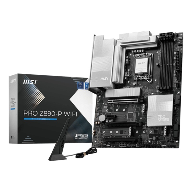 MSI PRO Z890-P WIFI carte mère Intel Z890 LGA 1851 (Socket V1) ATX