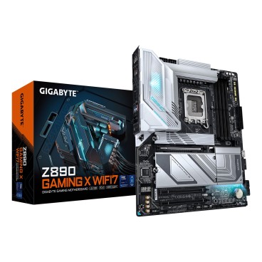GIGABYTE Carte mère Z890 GAMING X WIFI7 - Prend en charge les processeurs Intel Core Ultra (Série 2), VRM à 16+1+2 phases,