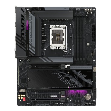 GIGABYTE Carte mère Z890 AORUS ELITE WIFI7 - Prend en charge les processeurs Intel Core Ultra (Série 2), VRM à 16+1+2 phases,