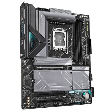 GIGABYTE Z890 EAGLE Carte Mère - Prend en charge les processeurs Intel Core Ultra (Série 2), VRM 14+1+2 phases, jusqu'à 8800MHz