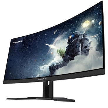 GIGABYTE G27QC A Moniteur de jeu incurvé 27" QHD - 2560 x 1440 (QHD), 1500R, 165Hz, 1ms, 250 cd m2, HDR Ready, HDMI 2.0,