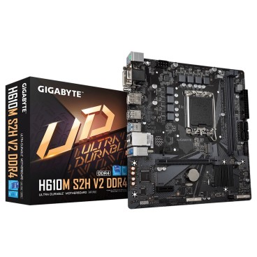 GIGABYTE H610M S2H V2 DDR4 carte mère Intel H610 Express LGA 1700 micro ATX