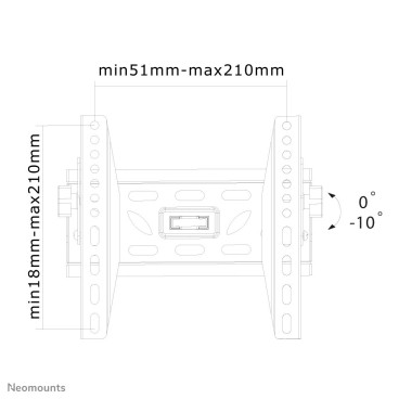 Neomounts support mural pour tv