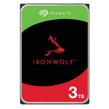 Seagate IronWolf ST3000VN006 disque dur 3 To 5400 tr min 256 Mo 3.5" Série ATA III