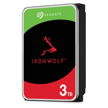 Seagate IronWolf ST3000VN006 disque dur 3 To 5400 tr min 256 Mo 3.5" Série ATA III