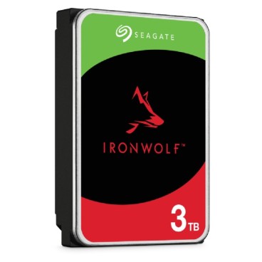 Seagate IronWolf ST3000VN006 disque dur 3 To 5400 tr min 256 Mo 3.5" Série ATA III