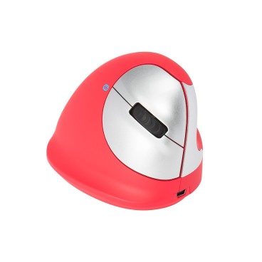 R-Go Tools R-Go HE Sport, Souris ergonomique, Moyen (Longueur de la main 165-185mm), Droitier, Bluetooth, Rouge