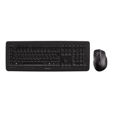 CHERRY DW 5100 Ensemble Clavier & Souris sans fil, noir, USB, AZERTY - FR