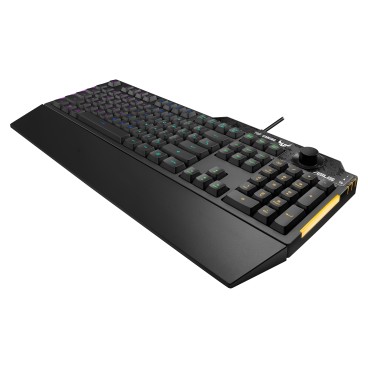 ASUS TUF GAMING K1 clavier Jouer USB Noir