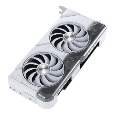 ASUS Dual -RTX4070-O12G-WHITE NVIDIA GeForce RTX 4070 12 Go GDDR6X