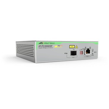 Allied Telesis AT-PC2000 SP-60 convertisseur de support réseau 1000 Mbit s 850 nm Gris