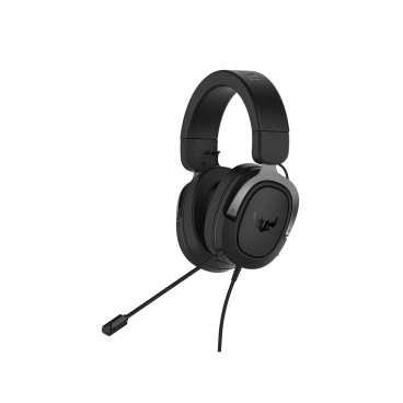 ASUS TUF Gaming H3 Casque Avec fil Arceau Jouer Noir, Gris