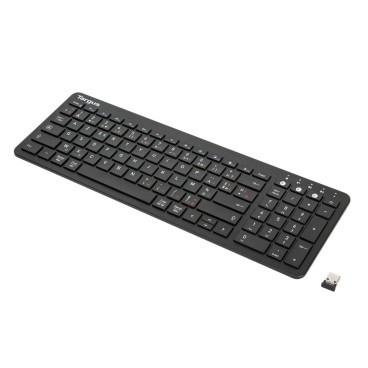 Targus AKB863FR clavier Universel Bluetooth AZERTY Français Noir