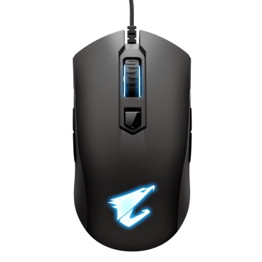 GIGABYTE AORUS M4 souris Jouer Ambidextre USB Type-A Optique 6400 DPI