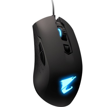 GIGABYTE AORUS M4 souris Jouer Ambidextre USB Type-A Optique 6400 DPI