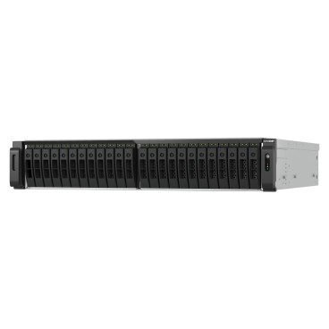 QNAP TS-H3077AFU-R7-64G serveur de stockage NAS Rack (2 U) AMD Ryzen™ 5 64 Go DDR5 Noir, Métallique