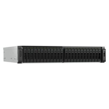 QNAP TS-H3077AFU-R7-64G serveur de stockage NAS Rack (2 U) AMD Ryzen™ 5 64 Go DDR5 Noir, Métallique