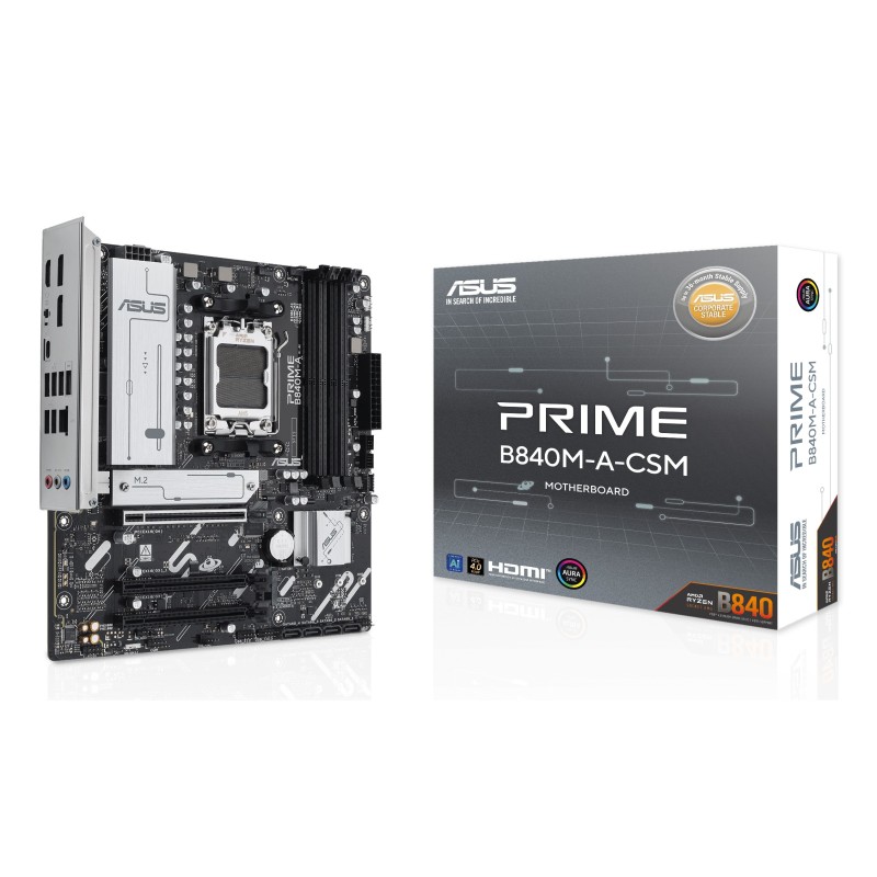 ASUS PRIME B840M-A-CSM AMD B840 Emplacement AM5 micro ATX