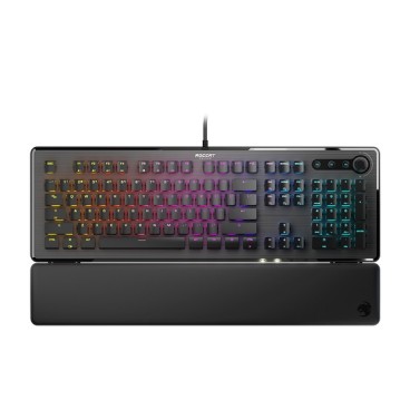 ROCCAT Vulcan II clavier Jouer USB QWERTY Français Noir