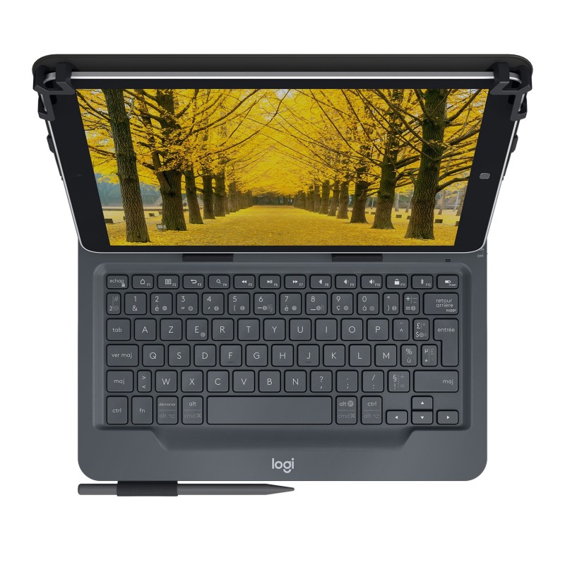 Logitech Universal Folio avec clavier intégré pour les tablettes Apple, Android et Windows 9 à 10 pouces