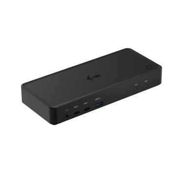 i-tec USB-C Thunderbolt KVM Docking station Dual Display + Power Delivery 65 100W