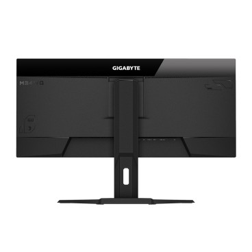 GIGABYTE M34WQ Moniteur de jeu 34” WQHD - 3440x1440 (WQHD), 144Hz, 1ms, 400 cd m2, FreeSync Premium, Display HDR400, HDMI 2.0,