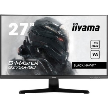 iiyama G-MASTER G2755HSU-B1 écran plat de PC 68,6 cm (27") 1920 x 1080 pixels Full HD Noir