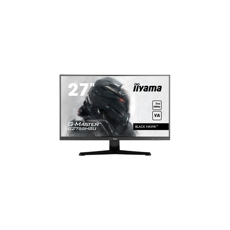 iiyama G-MASTER G2755HSU-B1 écran plat de PC 68,6 cm (27") 1920 x 1080 pixels Full HD Noir