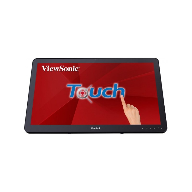 Viewsonic TD2430 écran plat de PC 59,9 cm (23.6") 1920 x 1080 pixels Full HD LCD Écran tactile Multi-utilisateur Noir