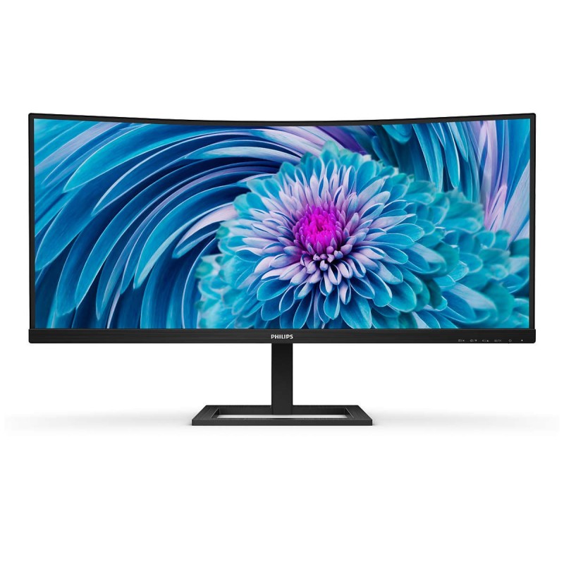 Philips E Line 346E2CUAE 00 écran plat de PC 86,4 cm (34") 3440 x 1440 pixels Wide Quad HD+ LCD Noir