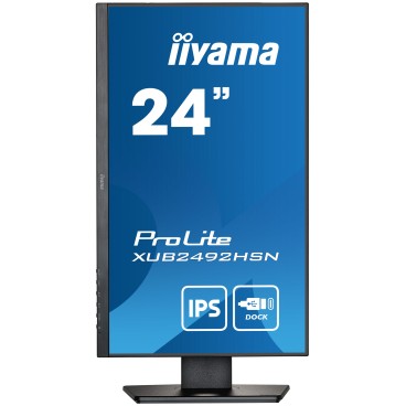 iiyama ProLite XUB2492HSN-B5 LED display 61 cm (24") 1920 x 1080 pixels Full HD Noir