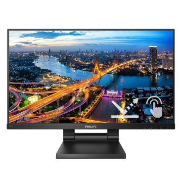 Philips 242B1TC 00 écran plat de PC 60,5 cm (23.8") 1920 x 1080 pixels Full HD LED Écran tactile Noir