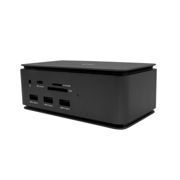 i-tec Metal USB4 Docking station Dual 4K HDMI DP with Power Delivery 80 W + Universal Charger 100 W