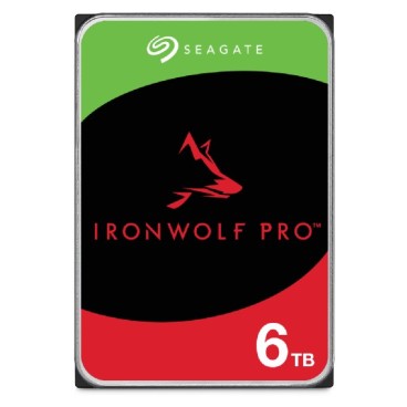 Seagate IronWolf Pro ST6000NT001 disque dur 6 To 7200 tr min 256 Mo 3.5"